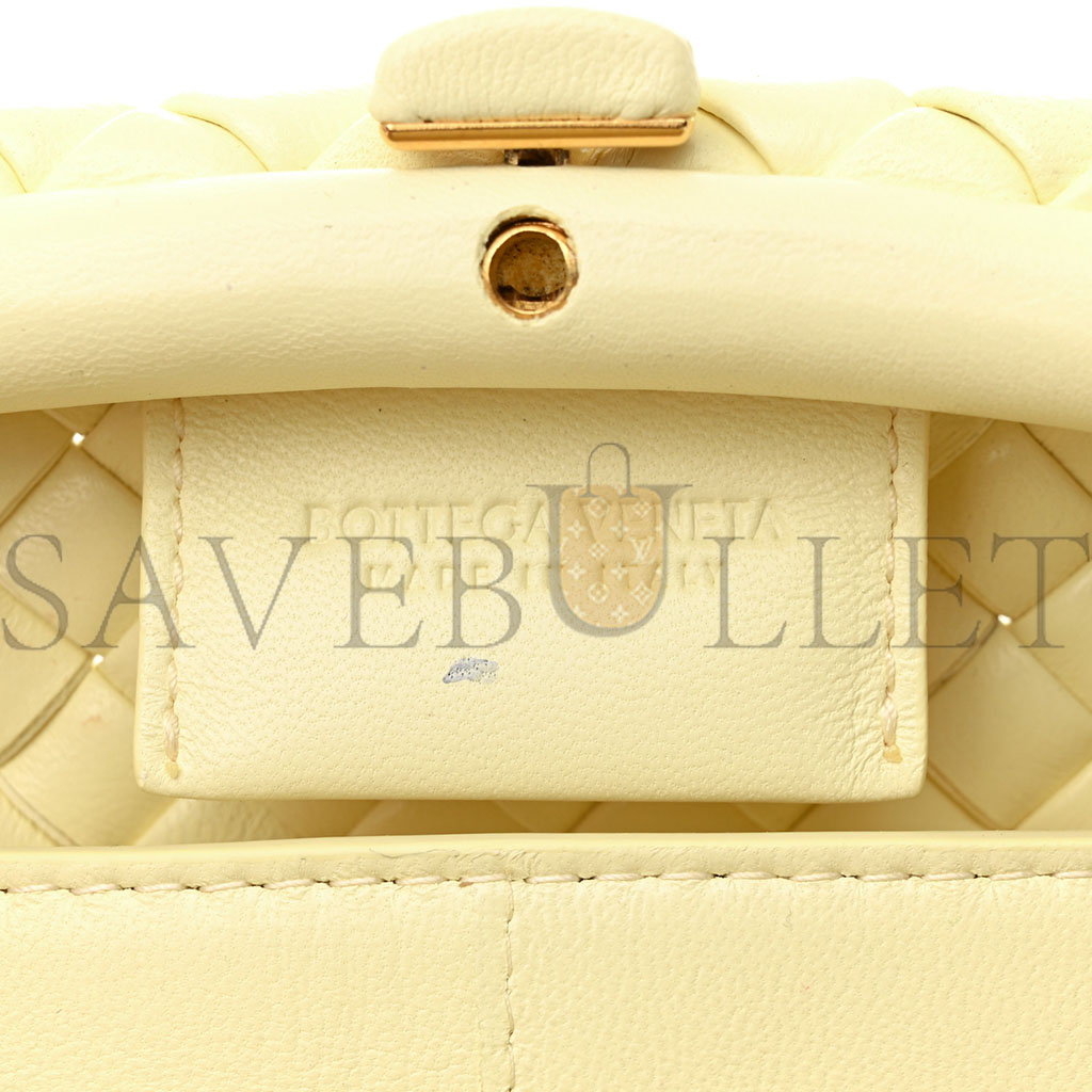 BOTTEGA VENETA NAPPA INTRECCIATO SMALL PADDED THE HANDLE TOTE ZEST WASHED (36*28*13cm) BOTTEGA VENETA NAPPA INTRECCIATO SMALL PADDED THE HANDLE TOTE ZEST WASHED (36*28*13cm)